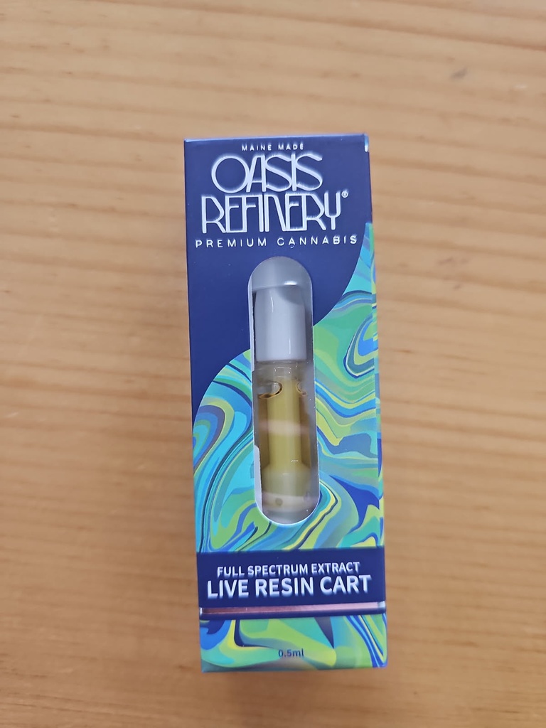 Oasis Refinery - Full Gram Live Resin Cart Lineup