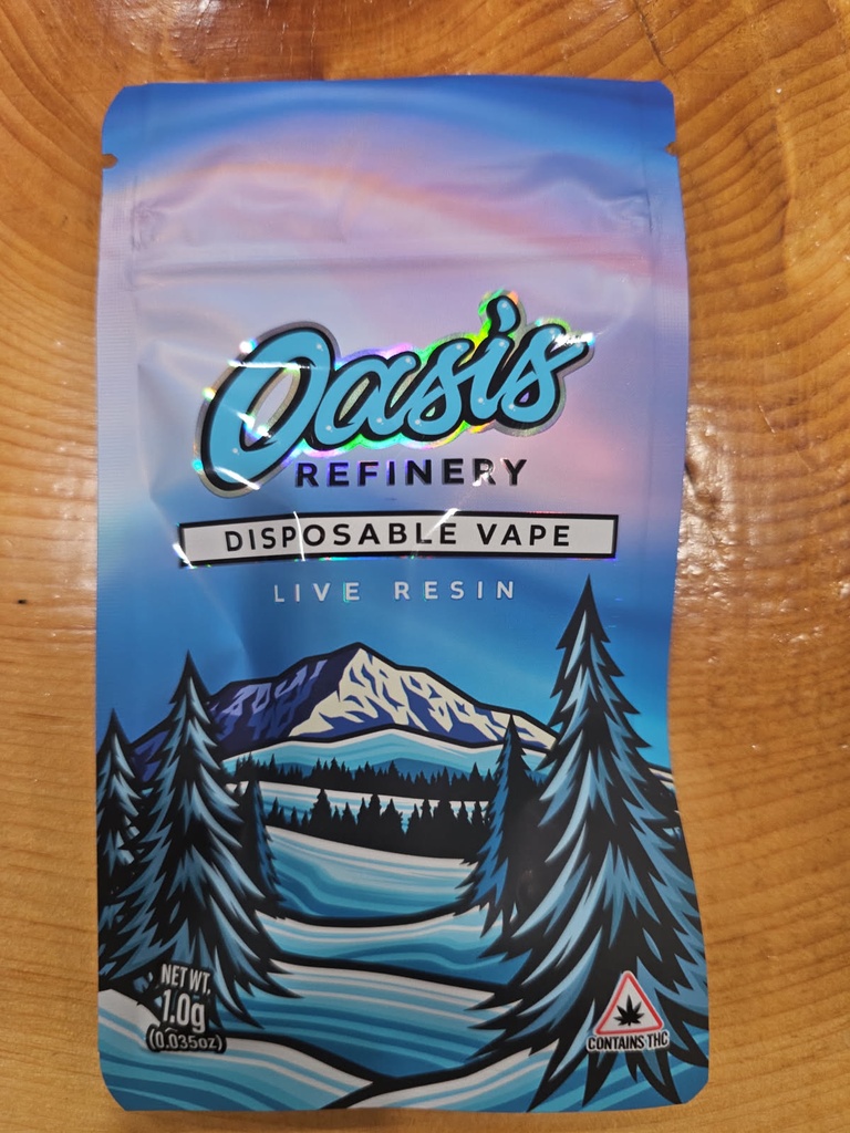 Oasis - Full Gram Live Resin Disposable Lineup