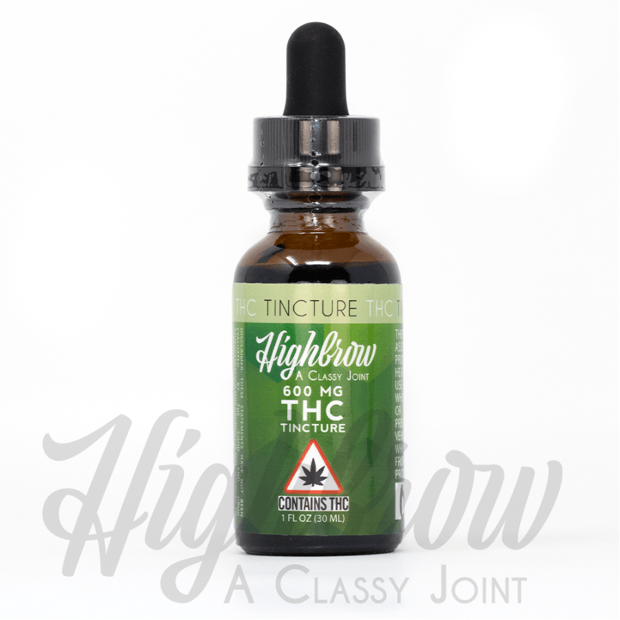 Highbrow -  THC Tincture 600mg