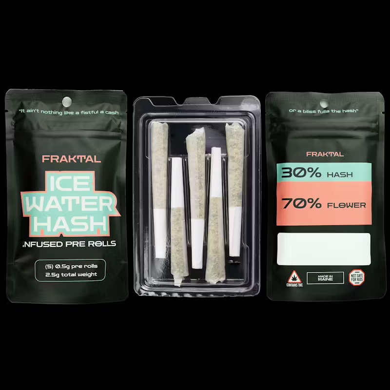 Fraktal - 5 1g Hash Infused Preroll Lineup