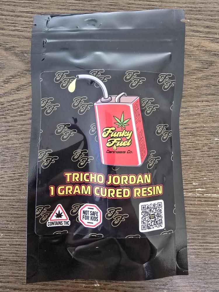 Funky Fuel - 1g Tricho Jordan #3 Cured Resin 510 Cart