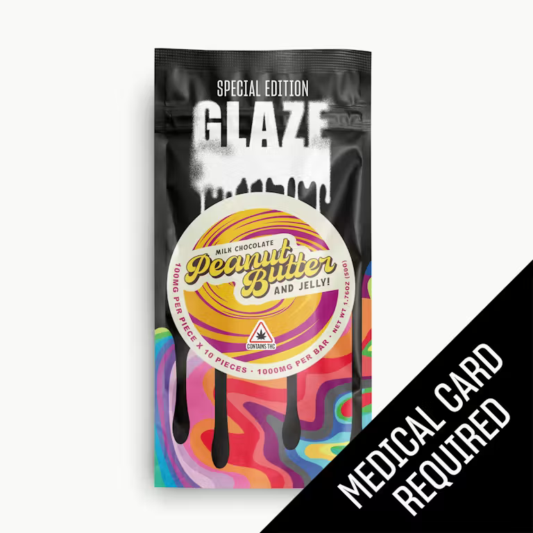 Glaze - PB&J Milk Chocolate Bar Special Editon!