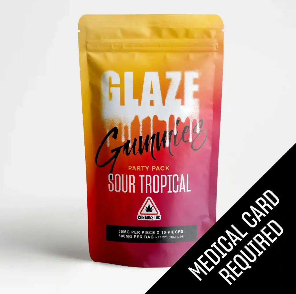 Glaze - Sour Tropical Gummy Party Pack