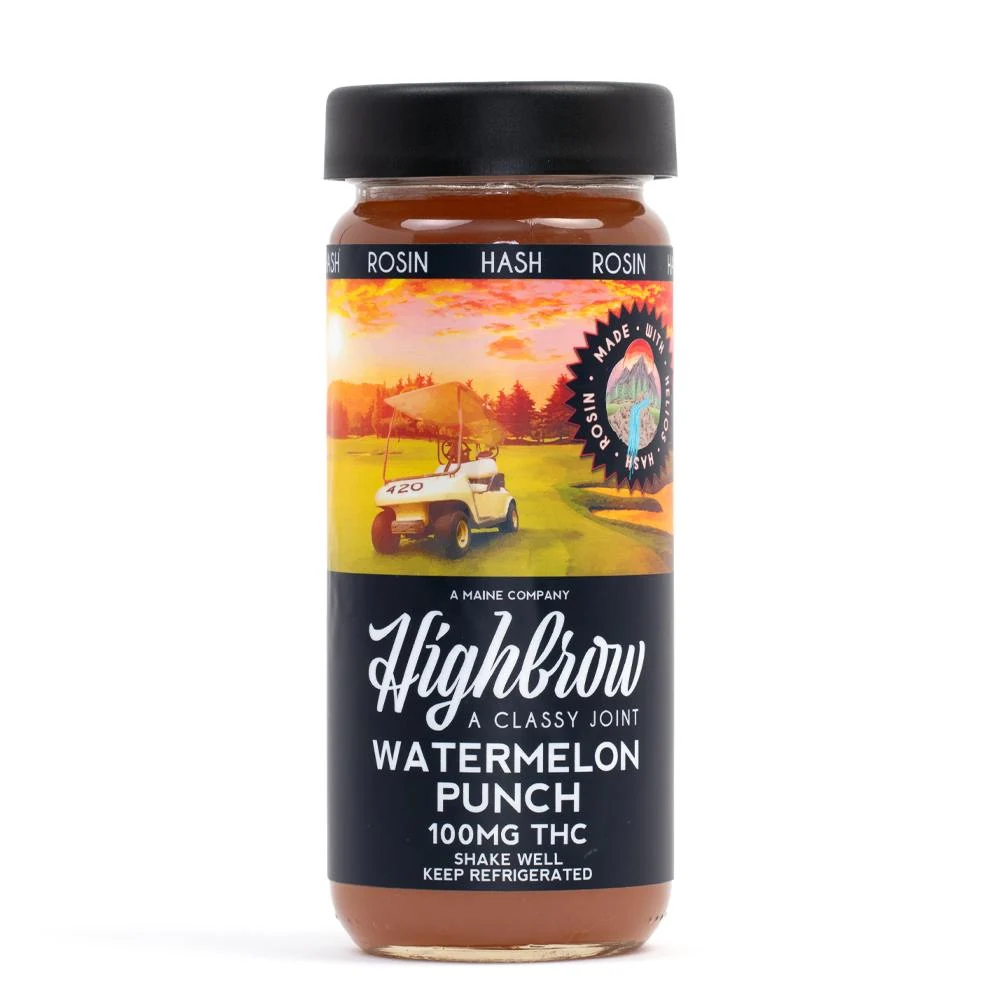 Highbrow - Hash Rosin Watermelon Punch Drink