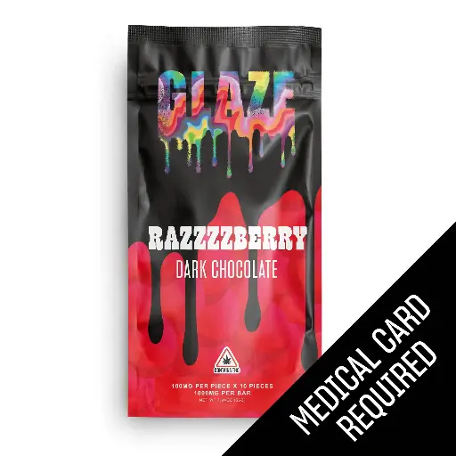 Glaze - Razzzzberry Dark Chocolate Bar