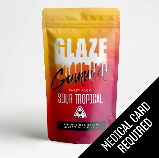 Glaze - Sour Tropical Gummy Party Pack
