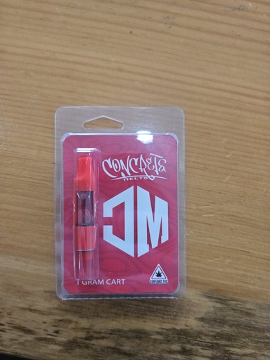 Concrete Cultivation - Full Gram Concrete Pie Cured Resin Cart