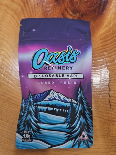 Oasis - Full Gram Cured Resin Disposable Lineup