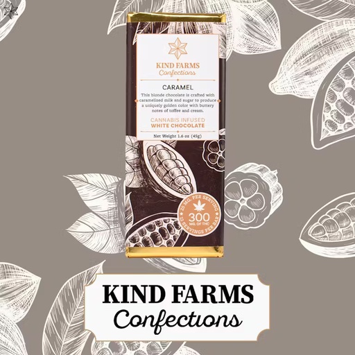 Kind Farms - 300mg Caramel Bar