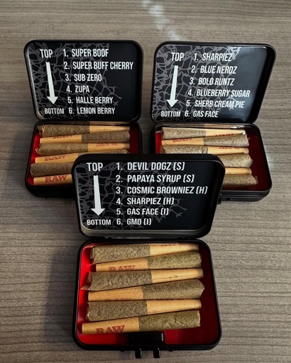 ​Harbor Coastal Cannabis - Half Gram Variety 6 Pack