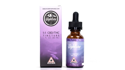 Highbrow - CBD 1:1 Tincture 300mg
