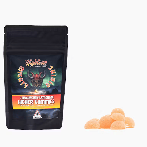 Highbrow - 1000mg Strawberry Lemonade Higher Gummies
