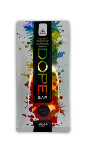 Tastefully Baked - 500mg Dark Chocolate Dope Bar