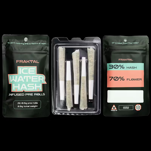 Fraktal - 5 1g Hash Infused Preroll Lineup
