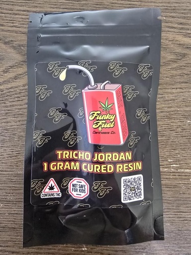 Funky Fuel - 1g Tricho Jordan #3 Cured Resin Disposable