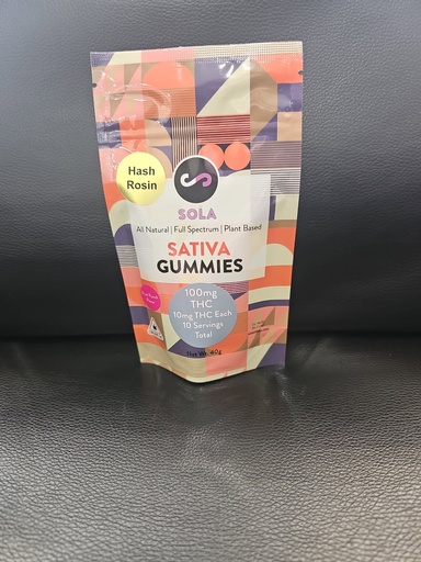 Sola - 500mg Watermelon CBD Gummies